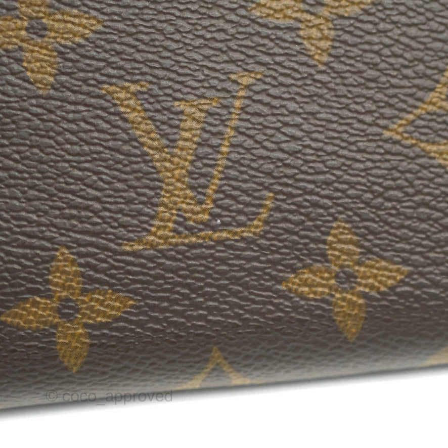 Louis Vuitton Clémence Wallet Monogram Canvas Fuchsia