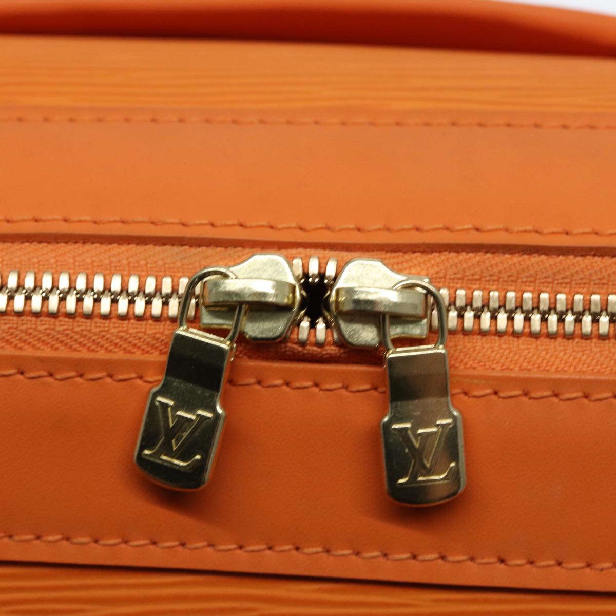 LOUIS VUITTON Epi Danura GM Hand Bag Orange Mandarin M5890H LV 77879
