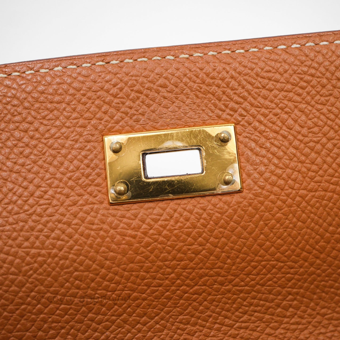 Hermès Kelly To Go Wallet Gold 37 Epsom Gold Hardware