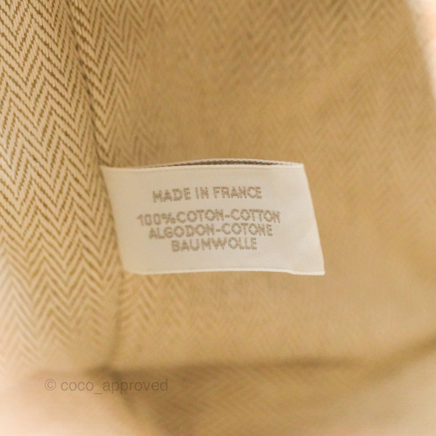 Hermès Large Bride-A-Brac Cabriole Canvas