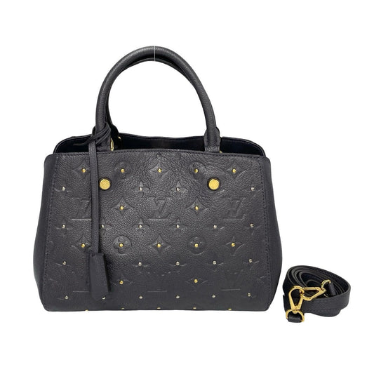 LOUIS VUITTON Shoulder Bag Monogram Ann Platt gray Monogram Ann Platt Montaigne BB