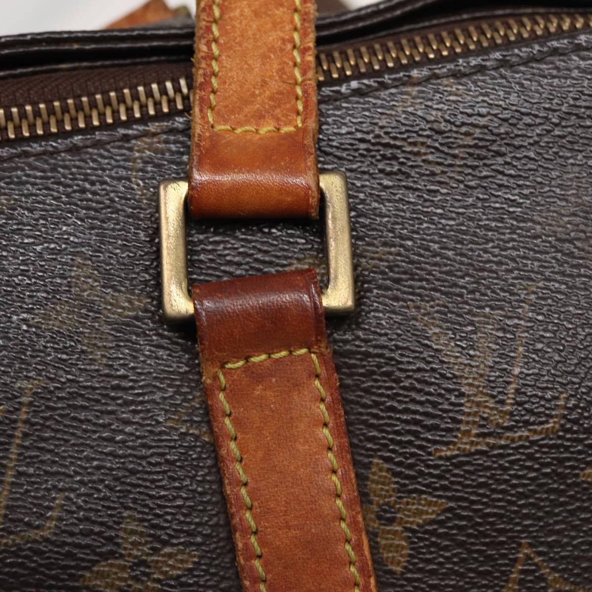 LOUIS VUITTON Monogram Cabas Mezzo Tote Bag M51151 LV 77943
