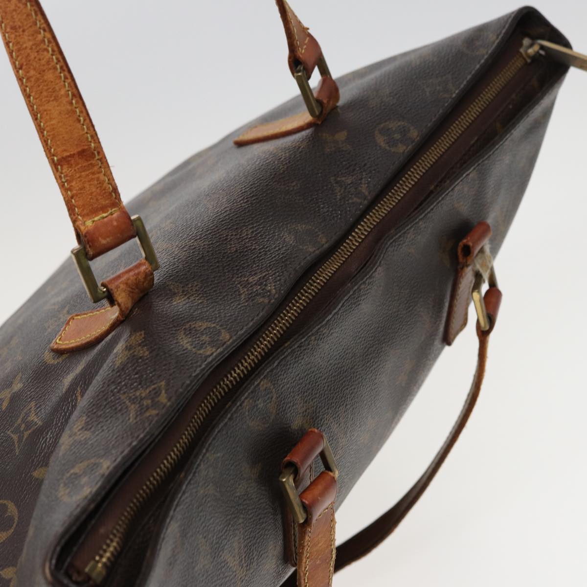 LOUIS VUITTON Monogram Cabas Mezzo Tote Bag M51151 LV 77943