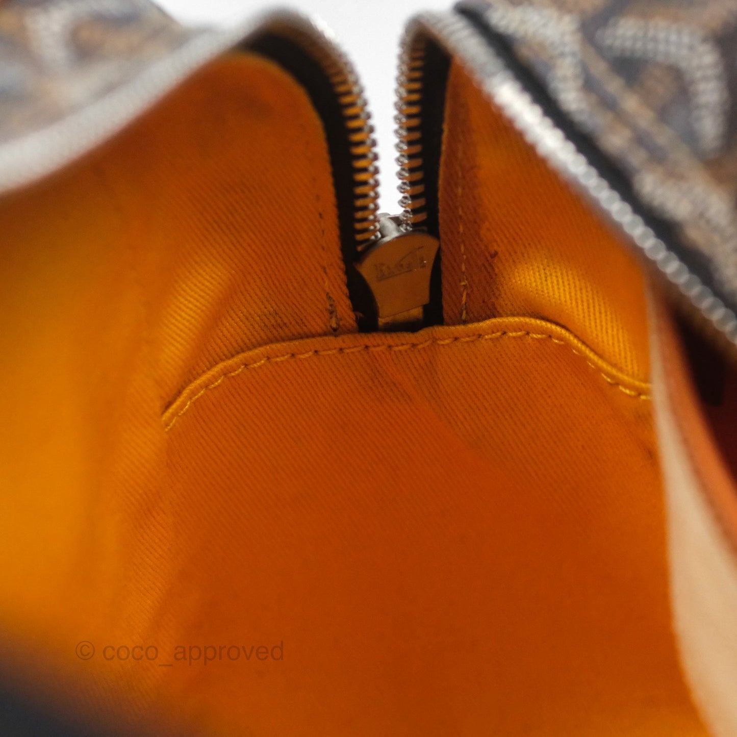 Goyard Saint Martin Bag Goyardine Canvas Black/ Tan