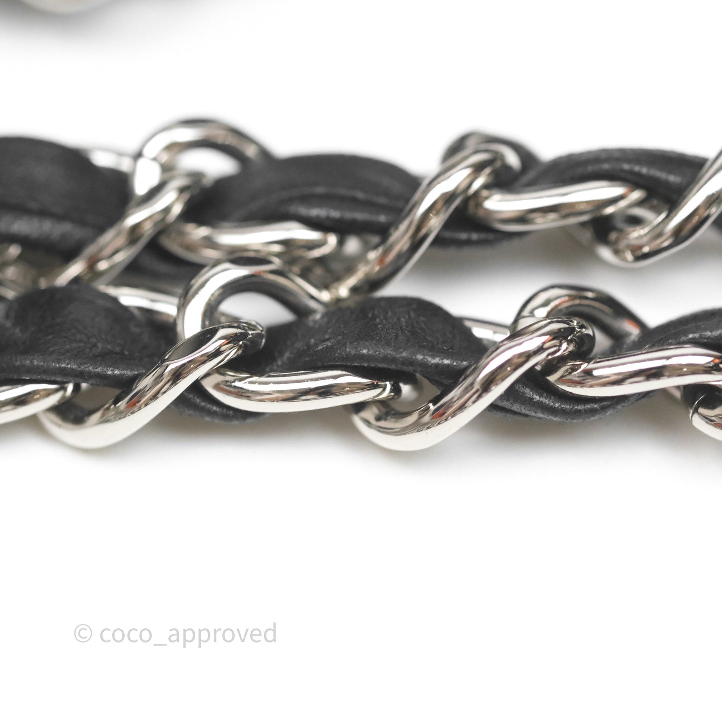 Chanel Jumbo Single Flap Black Lambskin Silver Hardware