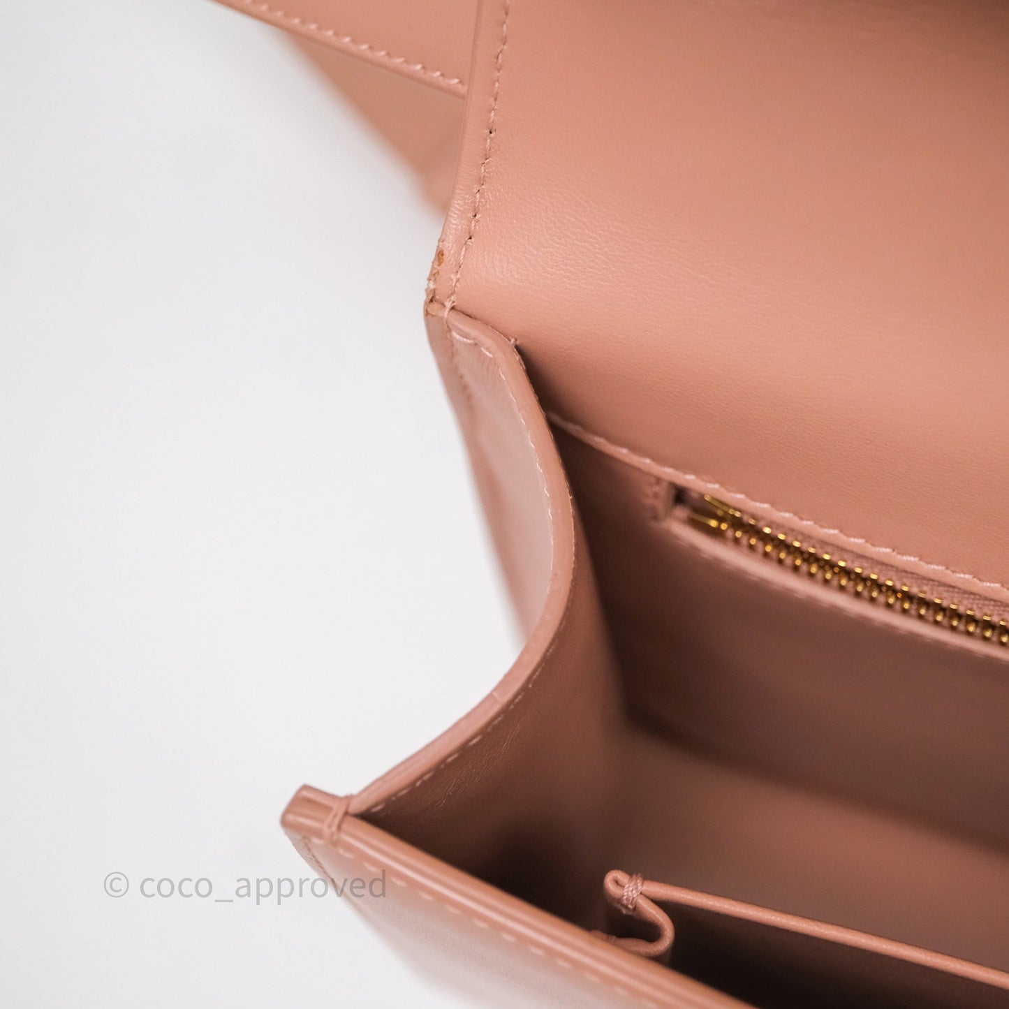 Christian Dior Small 30 Montaigne Bag Pink Calfskin Gold Hardware