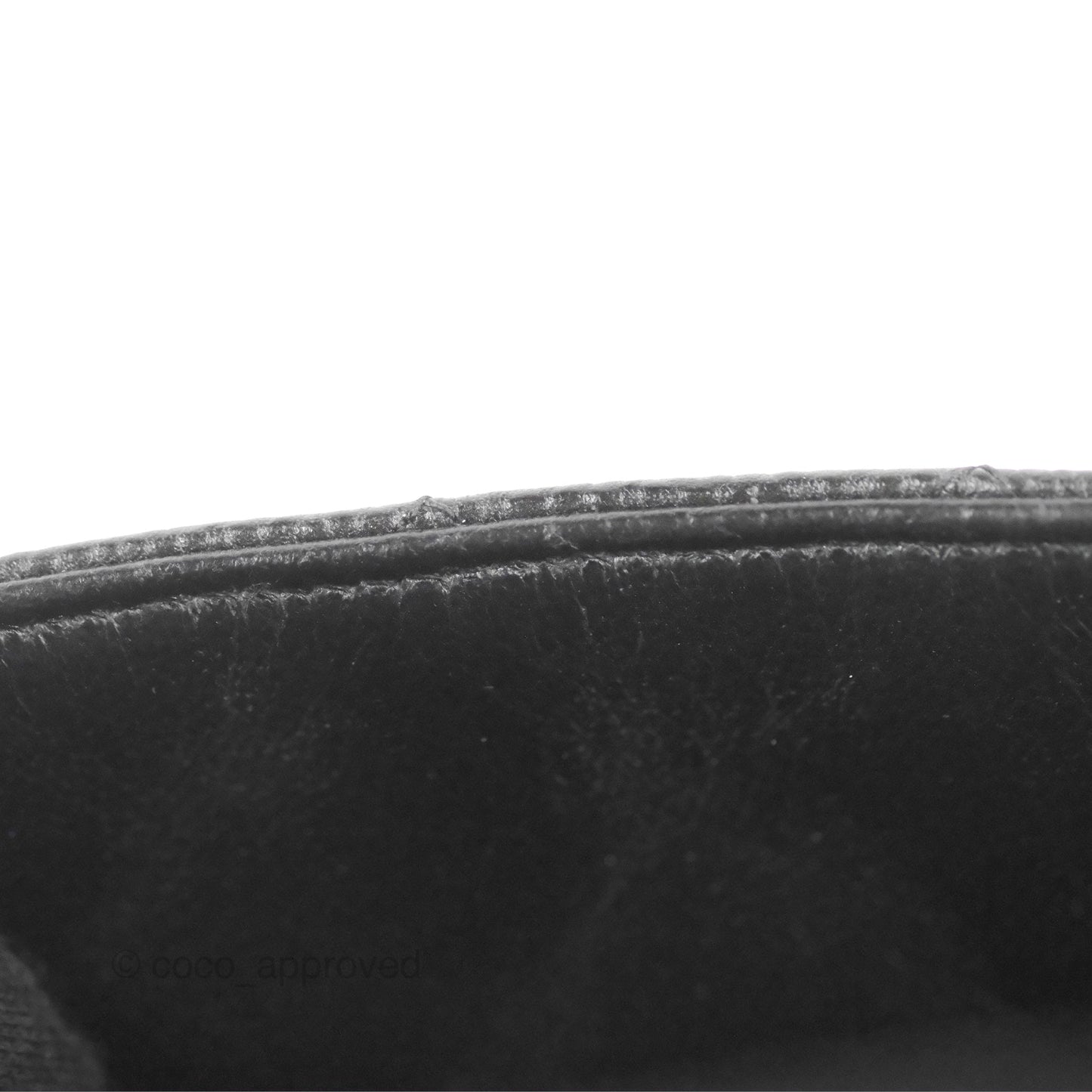 Chanel Quilted Mini Rectangular Flap Black Caviar Silver Hardware