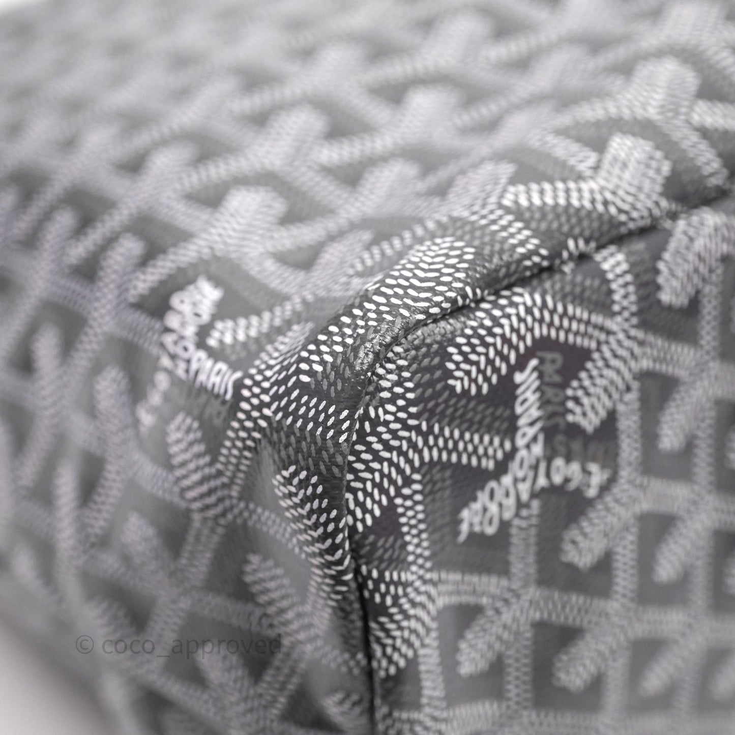 Goyard Bohème Hobo Bag Grey Goyardine Canvas