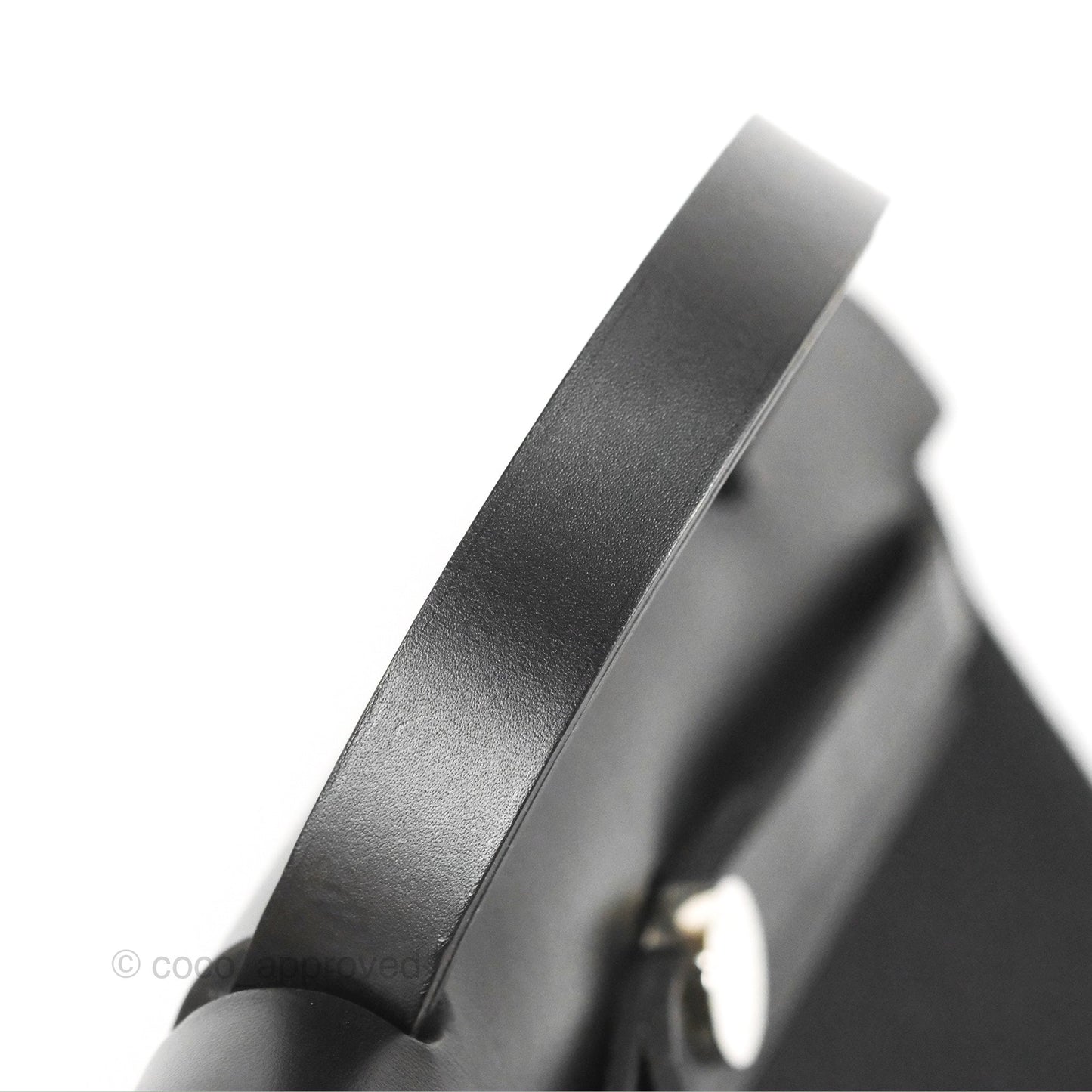 Hermès Herbag Zip 31 Retourne Black Canvas Palladium Hardware