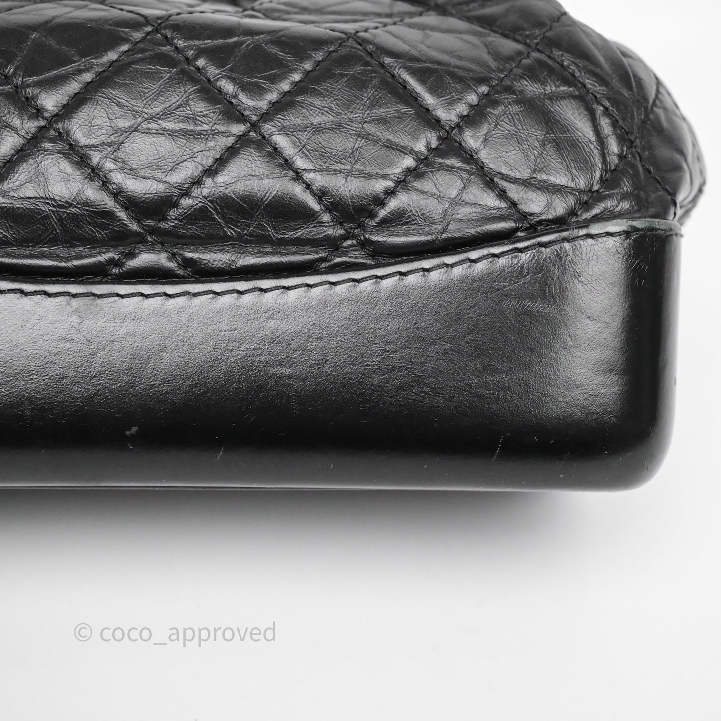 Chanel Small Gabrielle Backpack Black Aged Calfskin