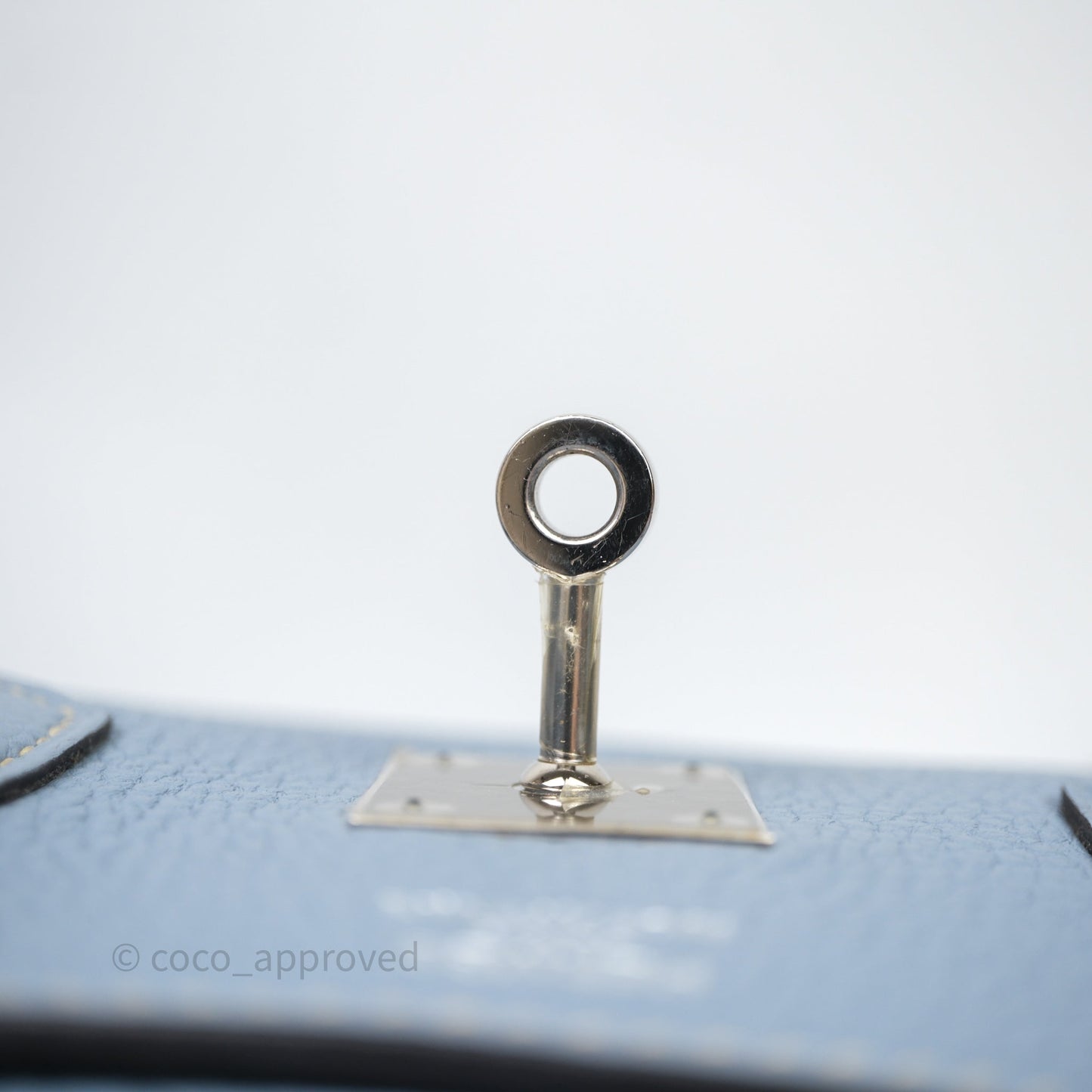 Hermès Birkin 35 Blue Ciel Togo Palladium Hardware