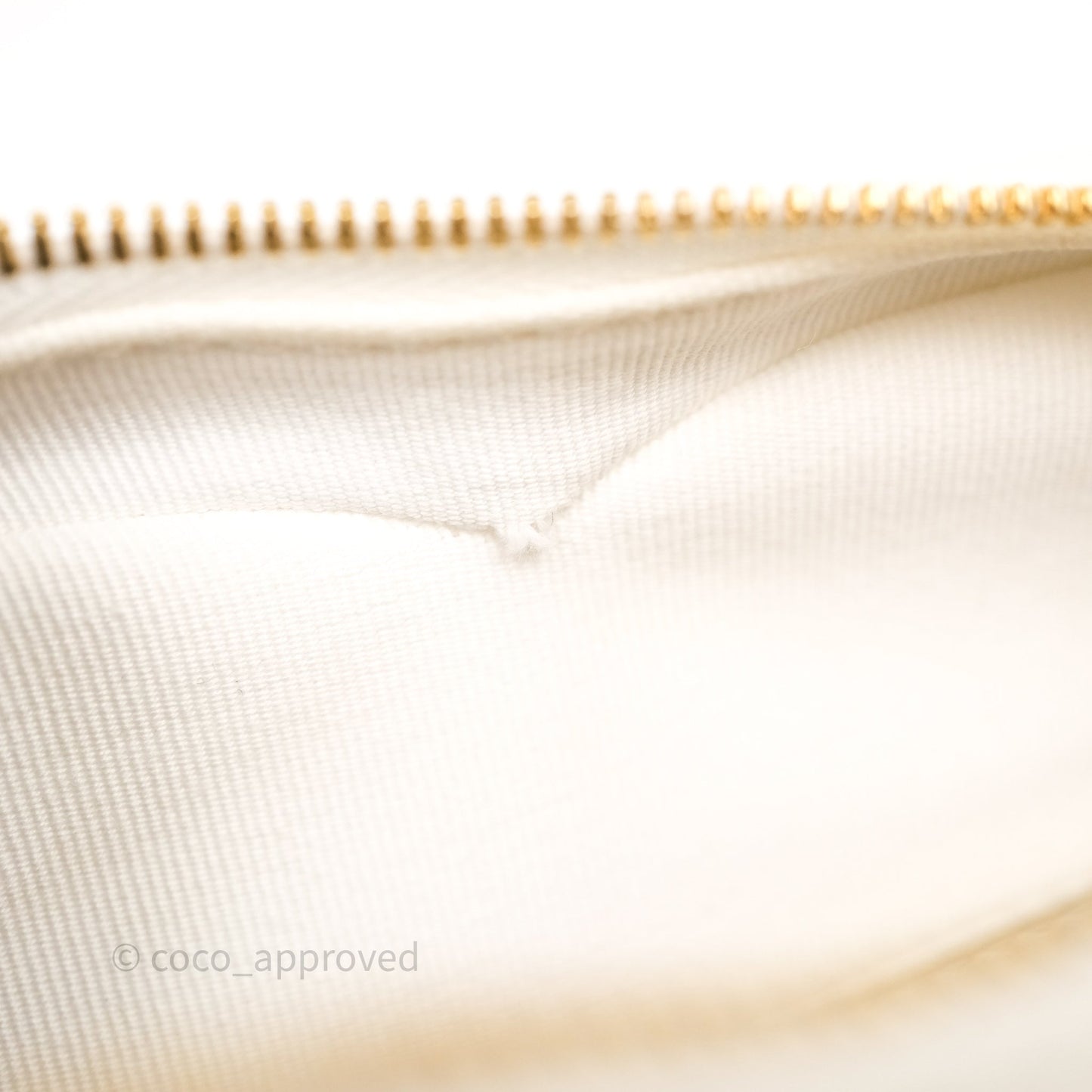Chanel Large Heart Bag White Lambskin Gold Hardware