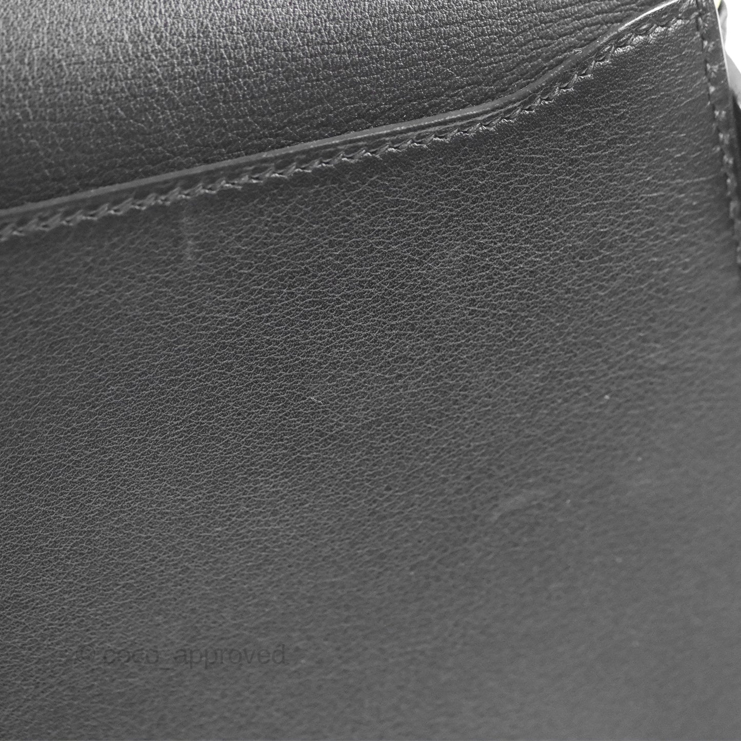 Hermès Roulis Mini 18 Black Swift Gold Hardware