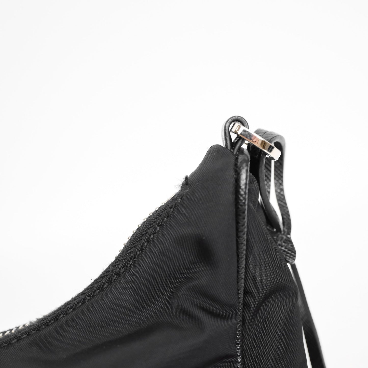 Prada Nylon Re-Edition 2005 Shoulder Bag Black