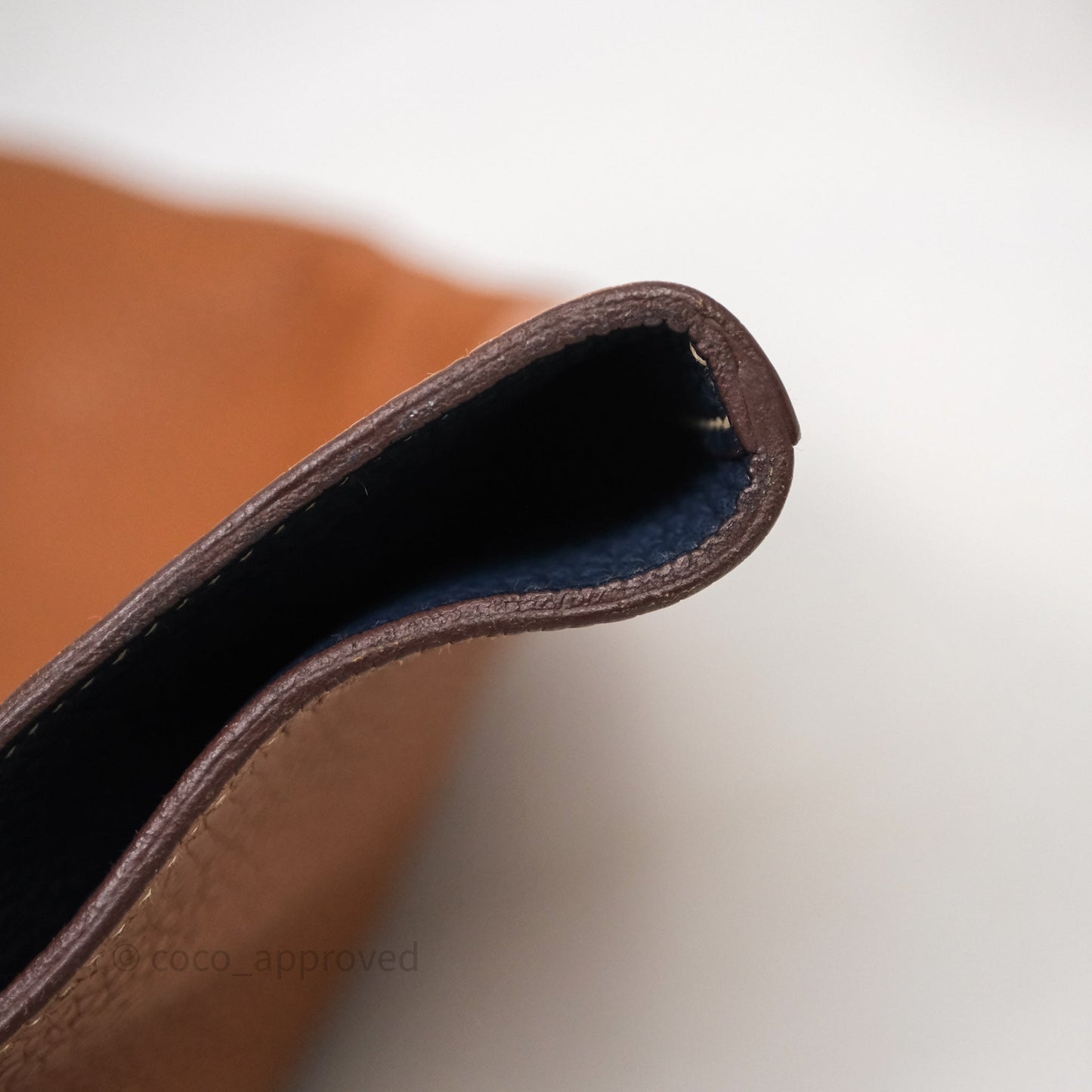Hermès Double Sens Tote 36 Gold/Navy Clemence