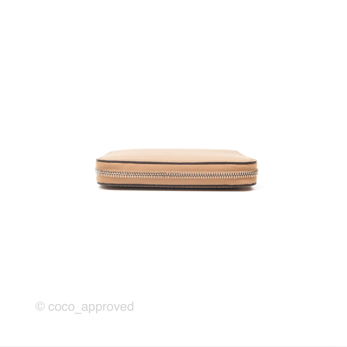 Hermès Silk In Compact Wallet Chai Epsom