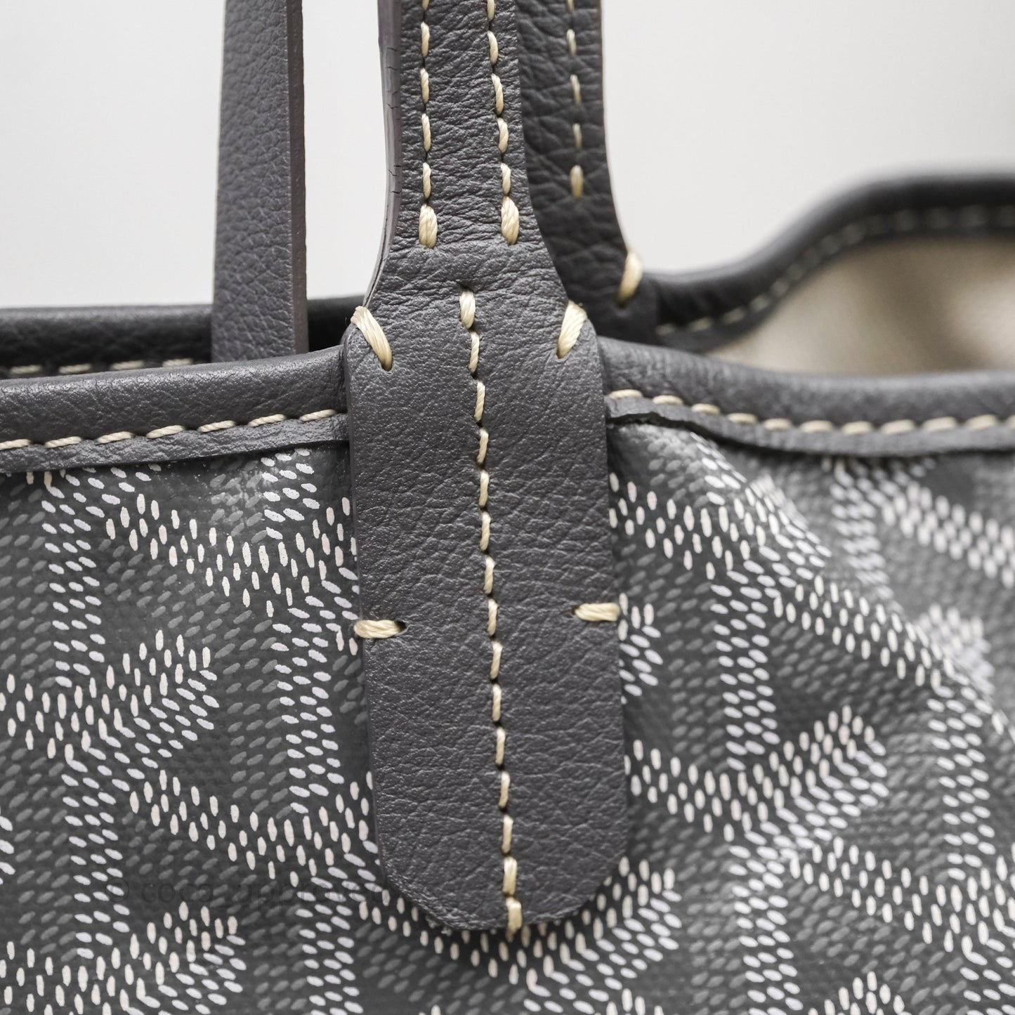 Goyard St Louis Tote PM Grey