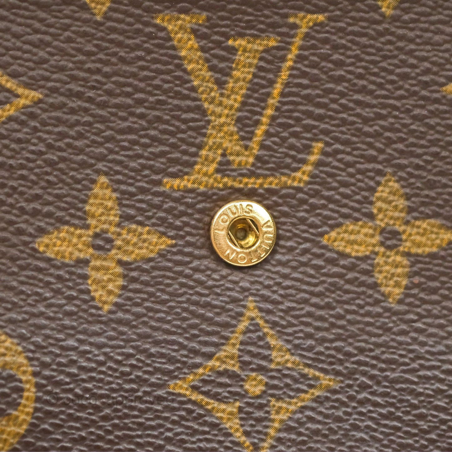 Louis Vuitton Short Wallet Monogram Canvas