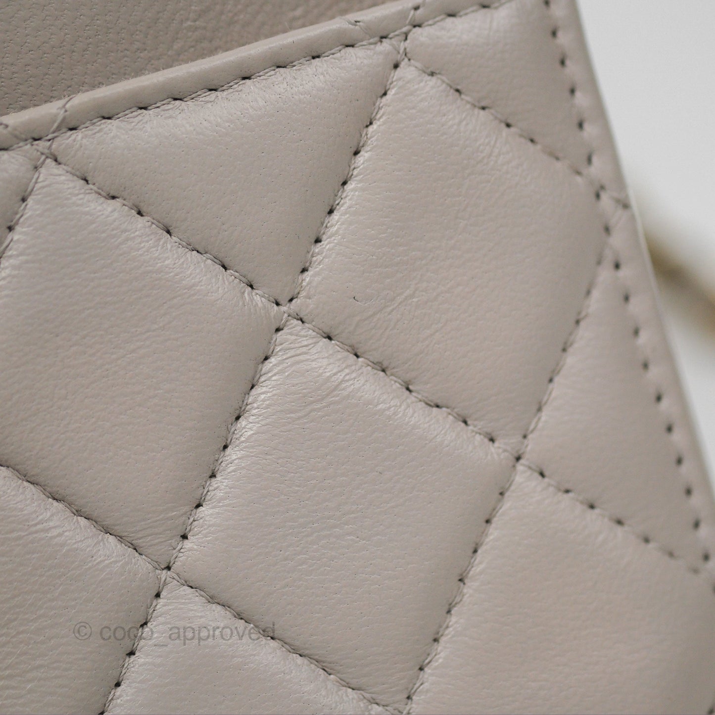 Chanel Trendy CC WOC Quilted Grey Lambskin Gold Hardware