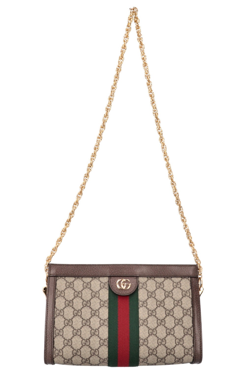 Luxury Gucci Trending 2025 Ophidia Chain Shoulder Bag GG Supreme