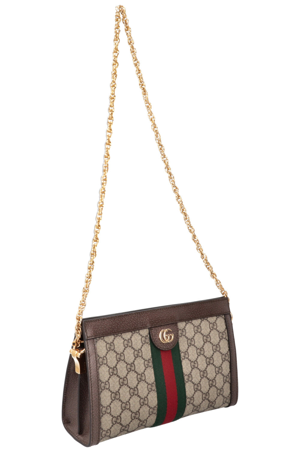 Luxury Gucci Trending 2025 Ophidia Chain Shoulder Bag GG Supreme