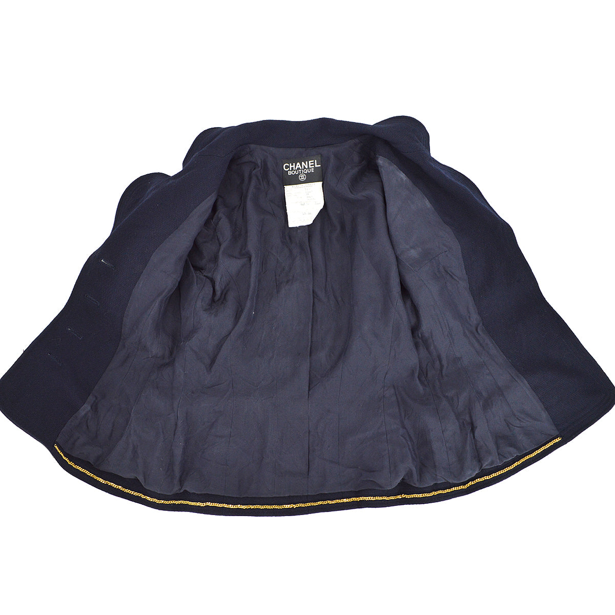 Chanel Spring 1993 Single Breasted Jacket #38
