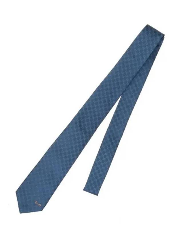 Luxury Gucci Trending 2025 GG Silk Jacquard Tie Light Blue