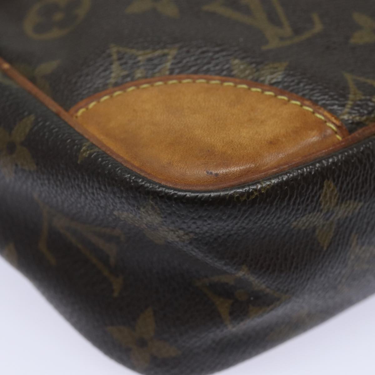 LOUIS VUITTON Monogram Compiegne 28 Clutch Bag M51845 LV 78057