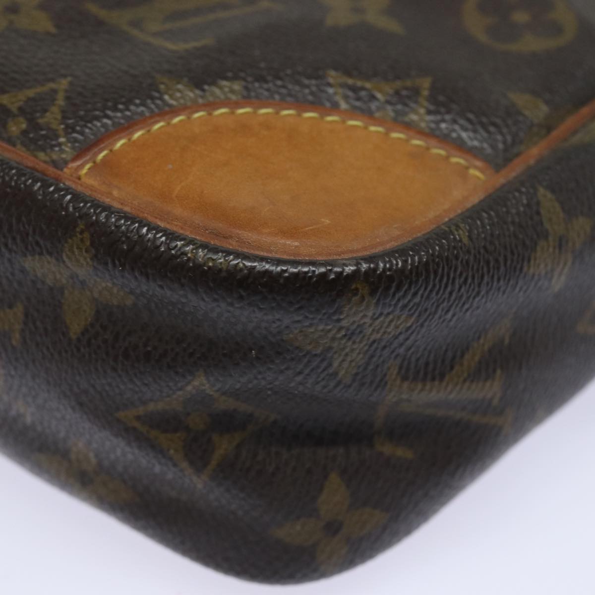 LOUIS VUITTON Monogram Compiegne 28 Clutch Bag M51845 LV 78057