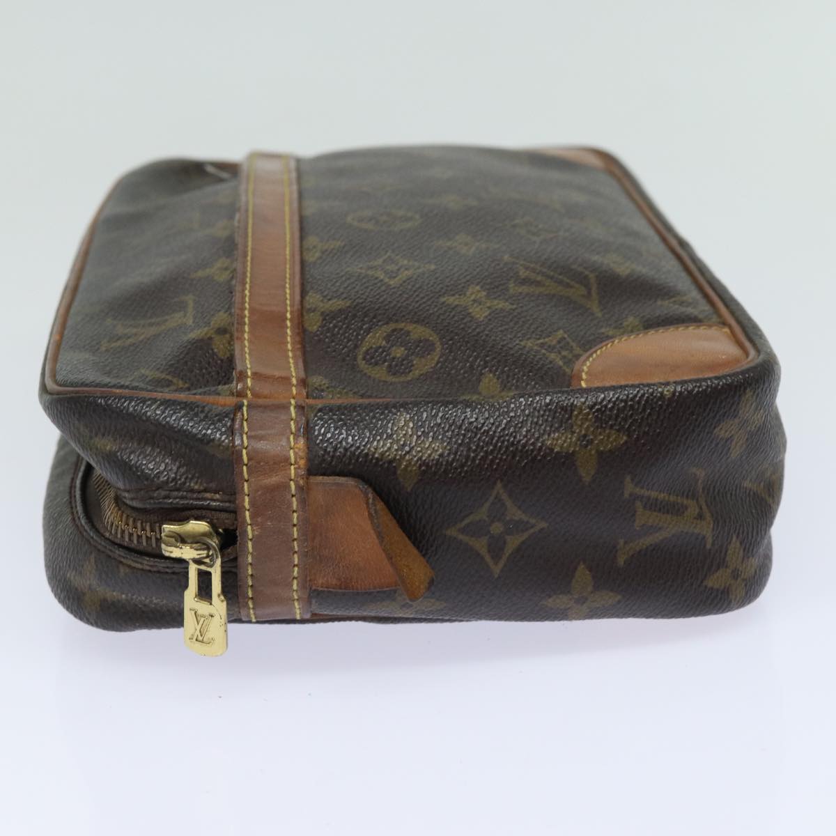 LOUIS VUITTON Monogram Compiegne 28 Clutch Bag M51845 LV 78057