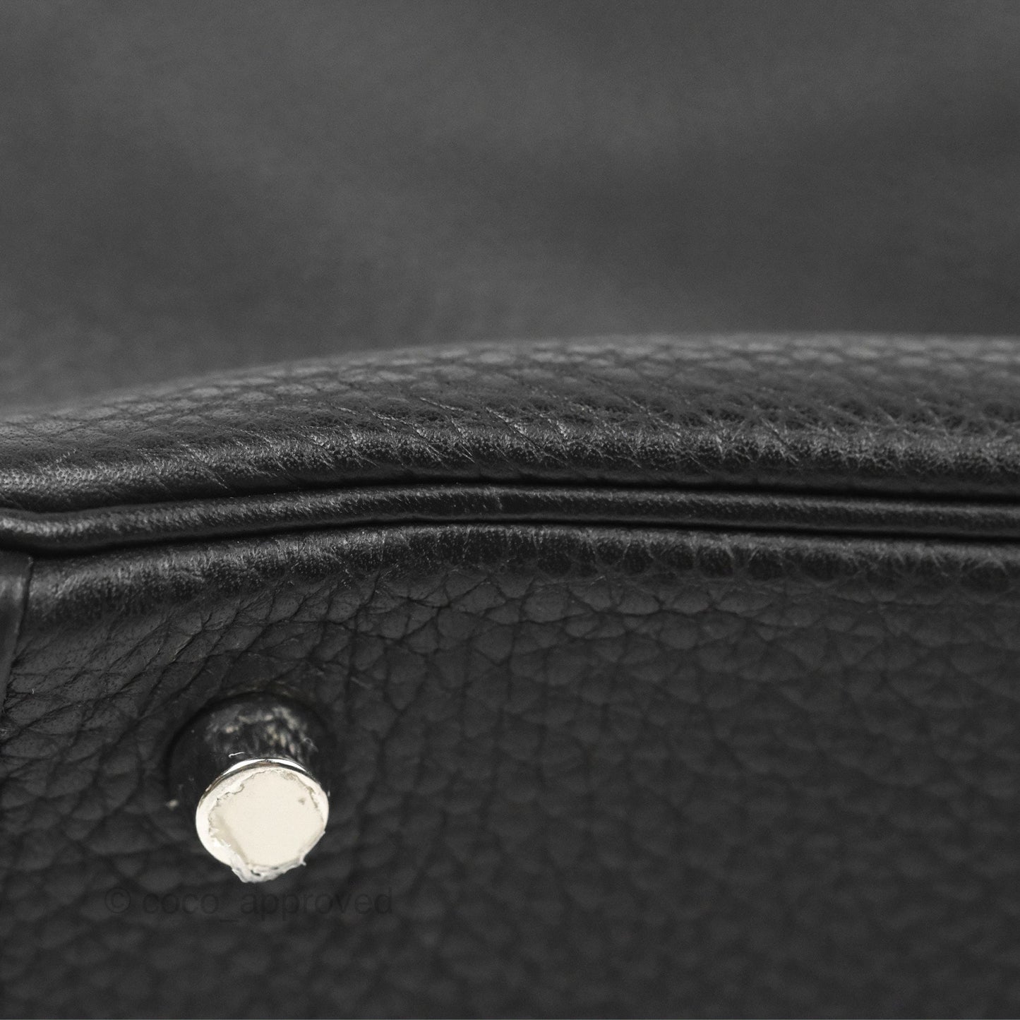 Hermès Lindy 26 Black Clemence Silver Hardware