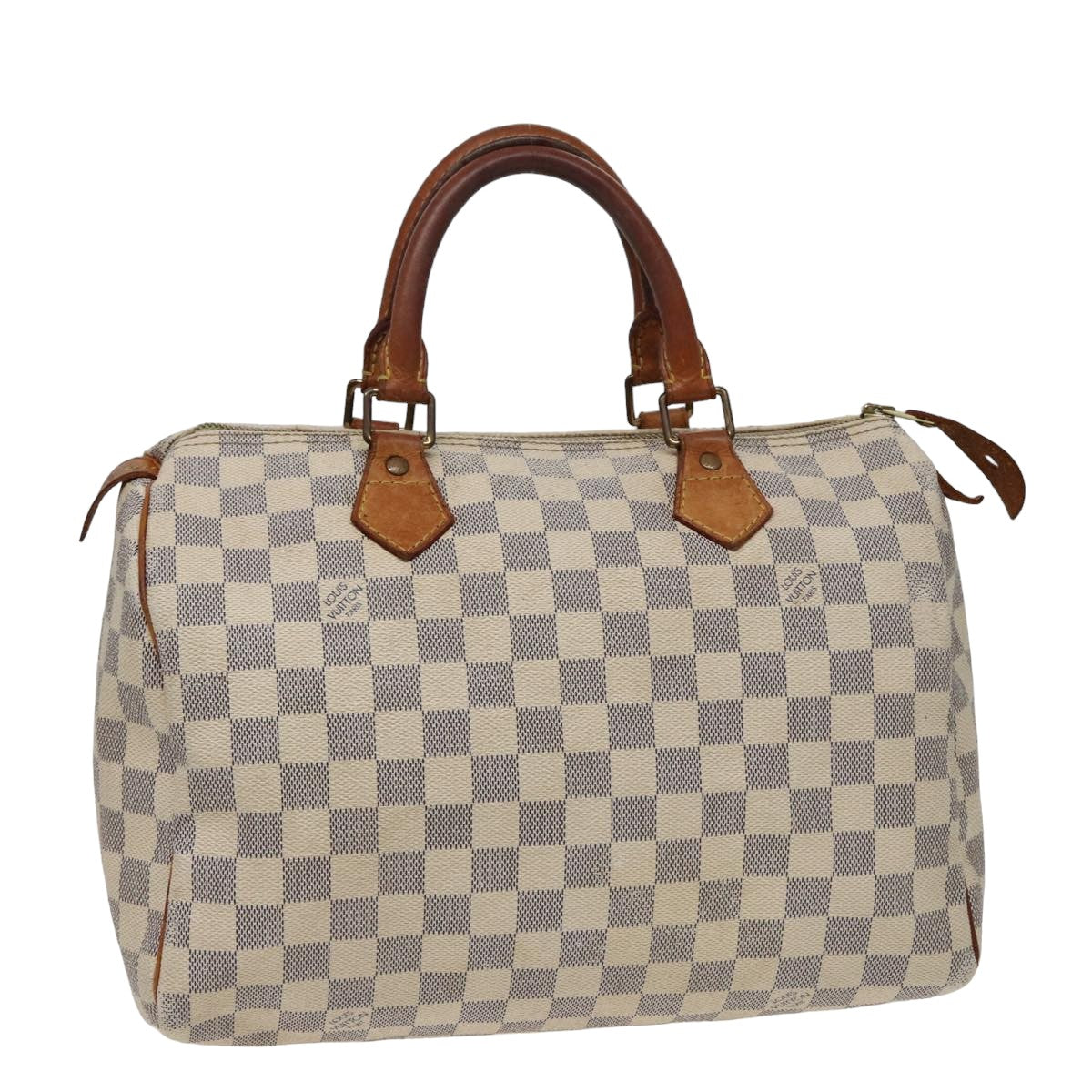 LOUIS VUITTON Damier Azur Speedy 30 Hand Bag N41533 LV 78068