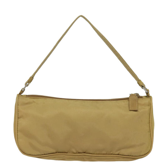 Luxury PradaAccessory Pouch Nylon Beige 78075