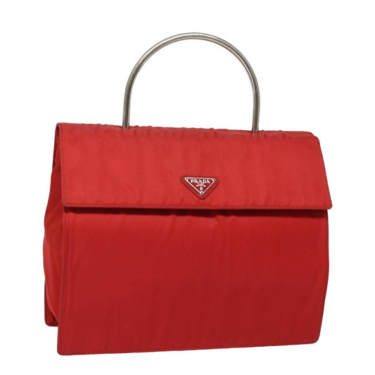 Luxury PradaHand Bag Nylon Red 78079