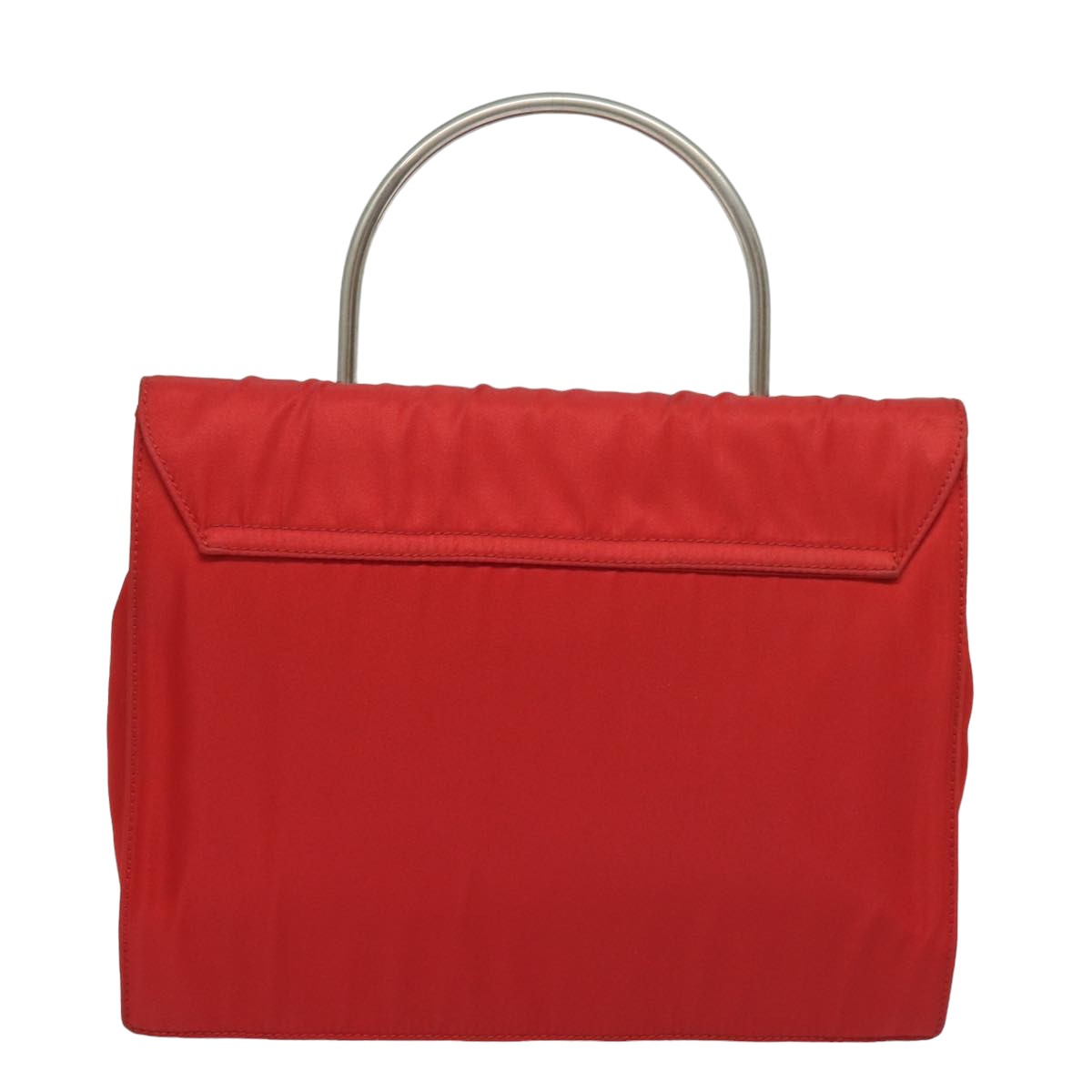 Luxury PradaHand Bag Nylon Red 78079