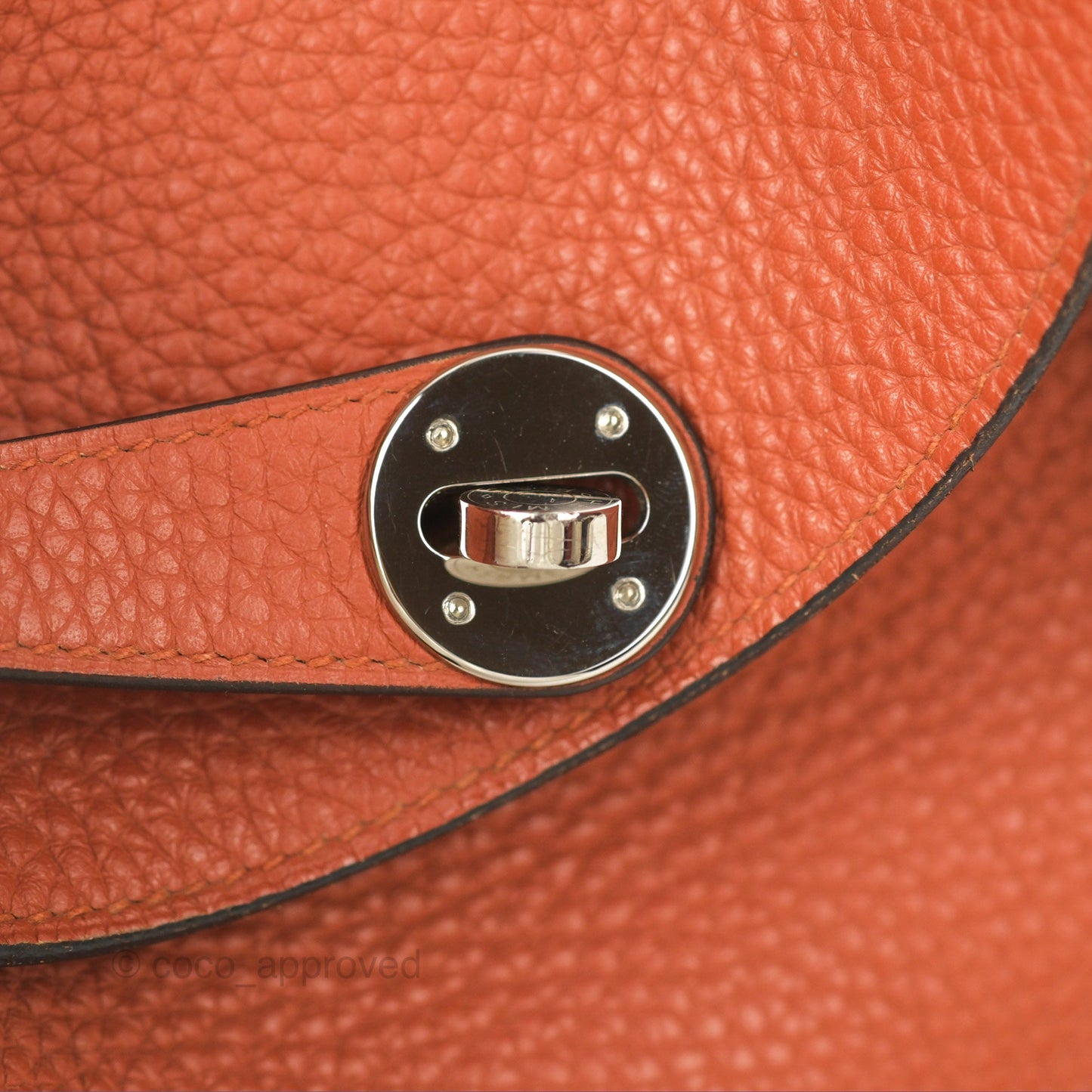 Hermès Lindy 26 Cuivre Clemence Palladium Hardware