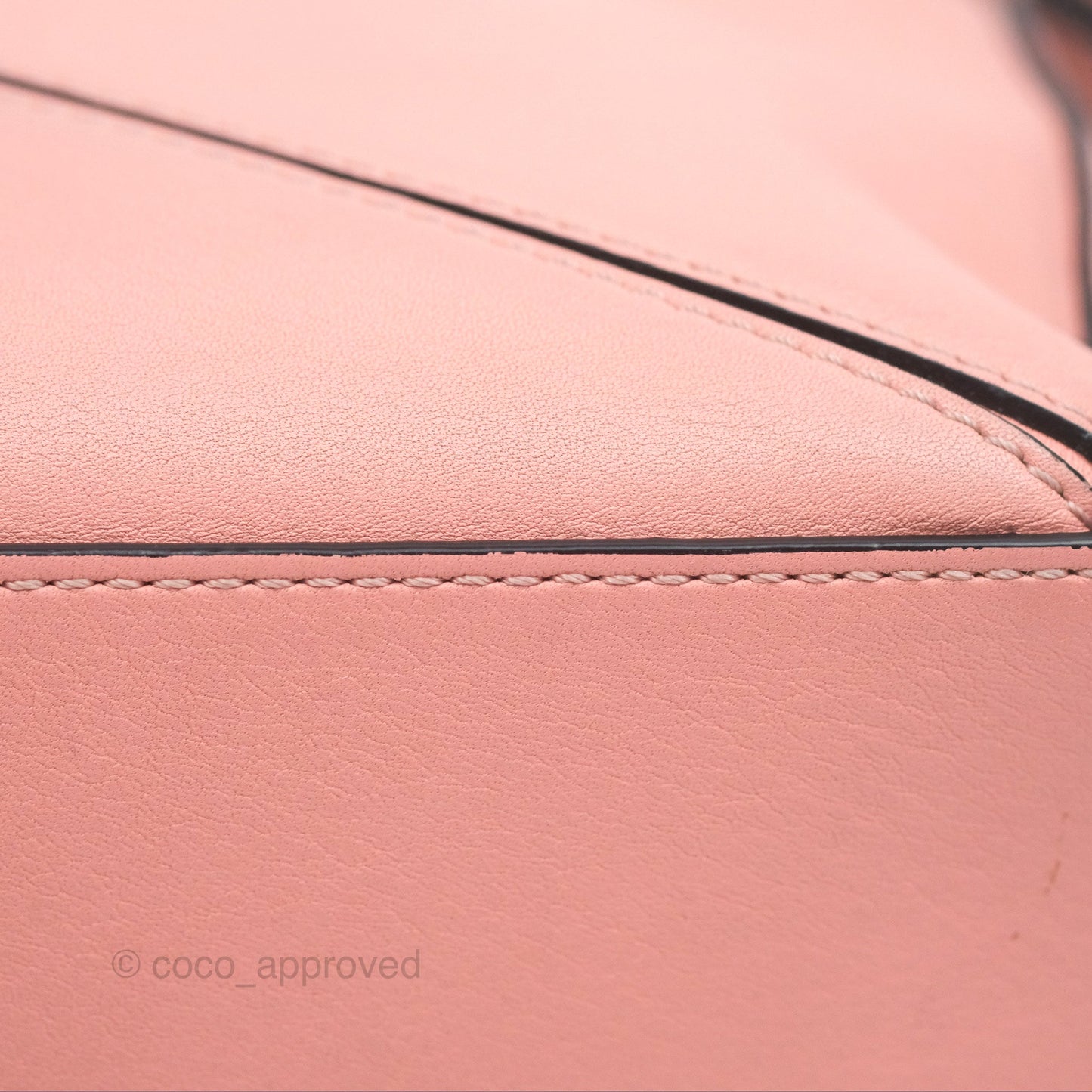 Loewe Small Puzzle Bag Pink Calfskin