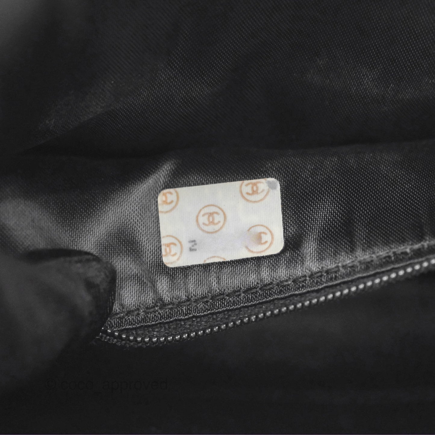 Chanel Vintage Small Camera Bag Black Lambskin Gold Hardware