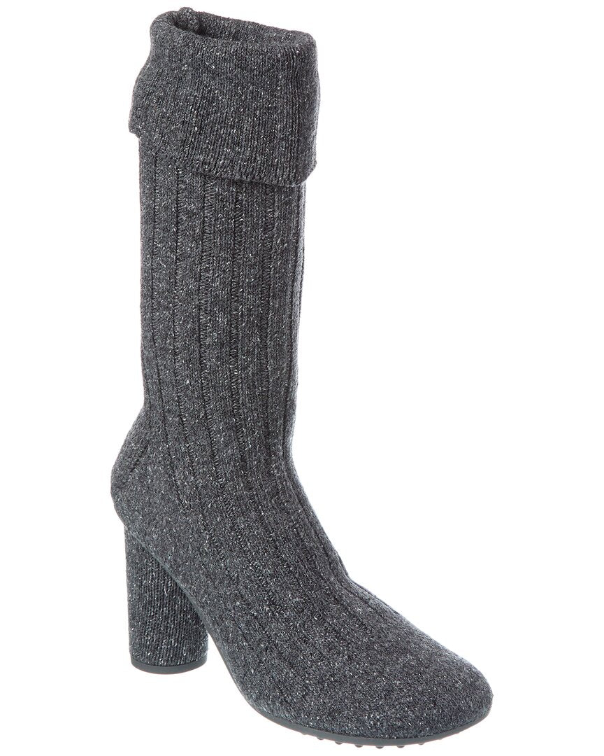 Luxury Bottega Veneta Atomic Wool Sock Boot