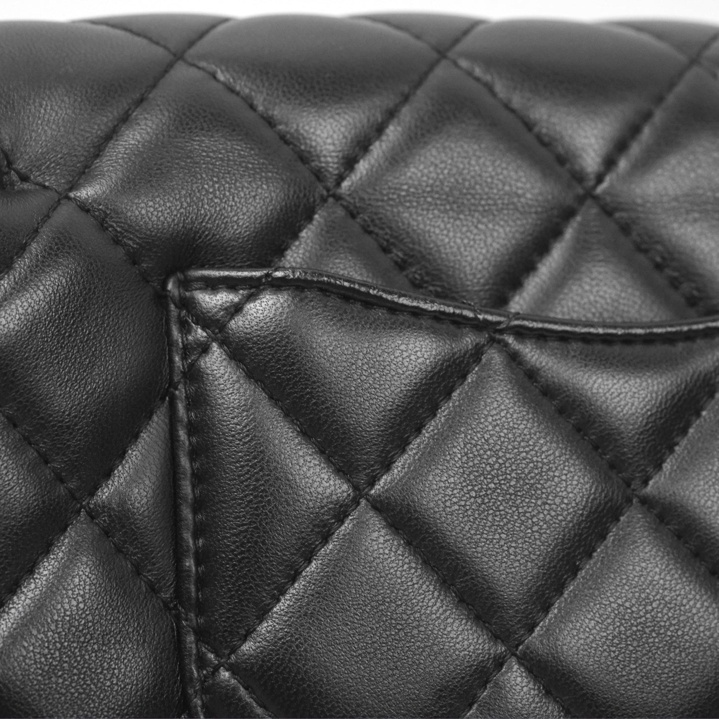Chanel Small My Precious Flap Black Lambskin Gold Hardware