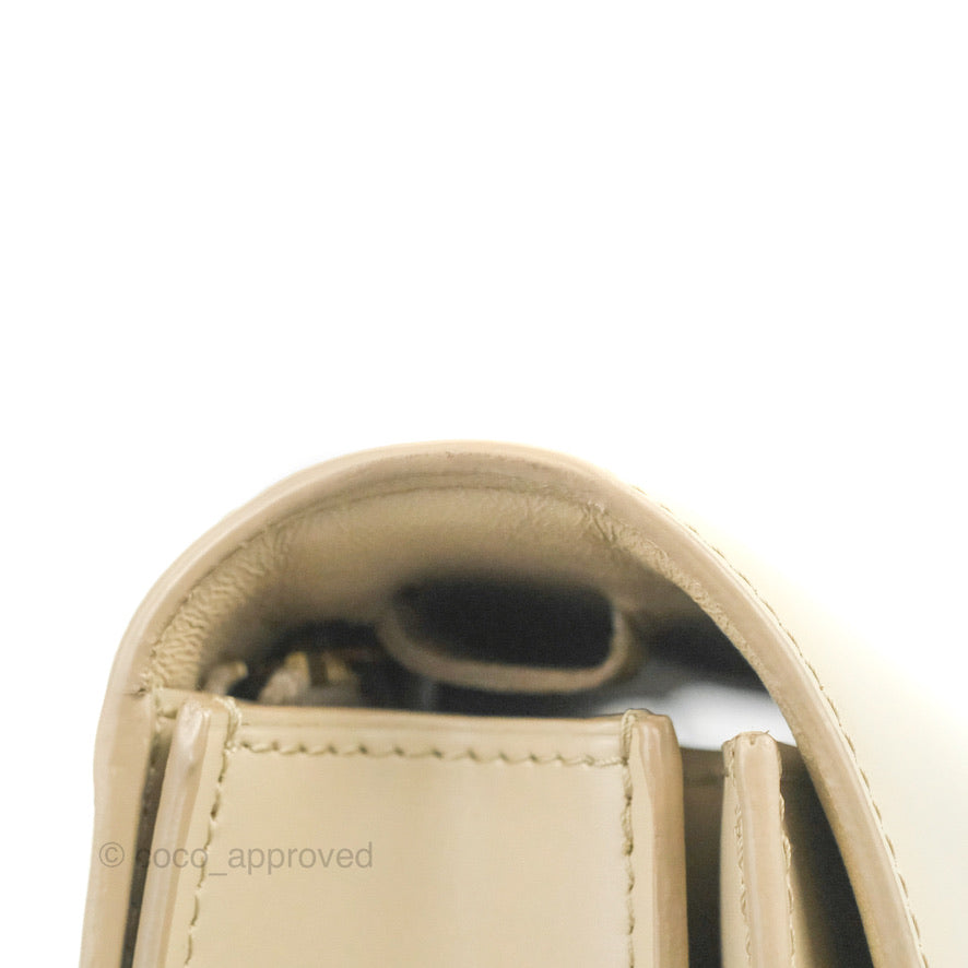 Celine Medium Classic Box Flap Ivory Calfskin