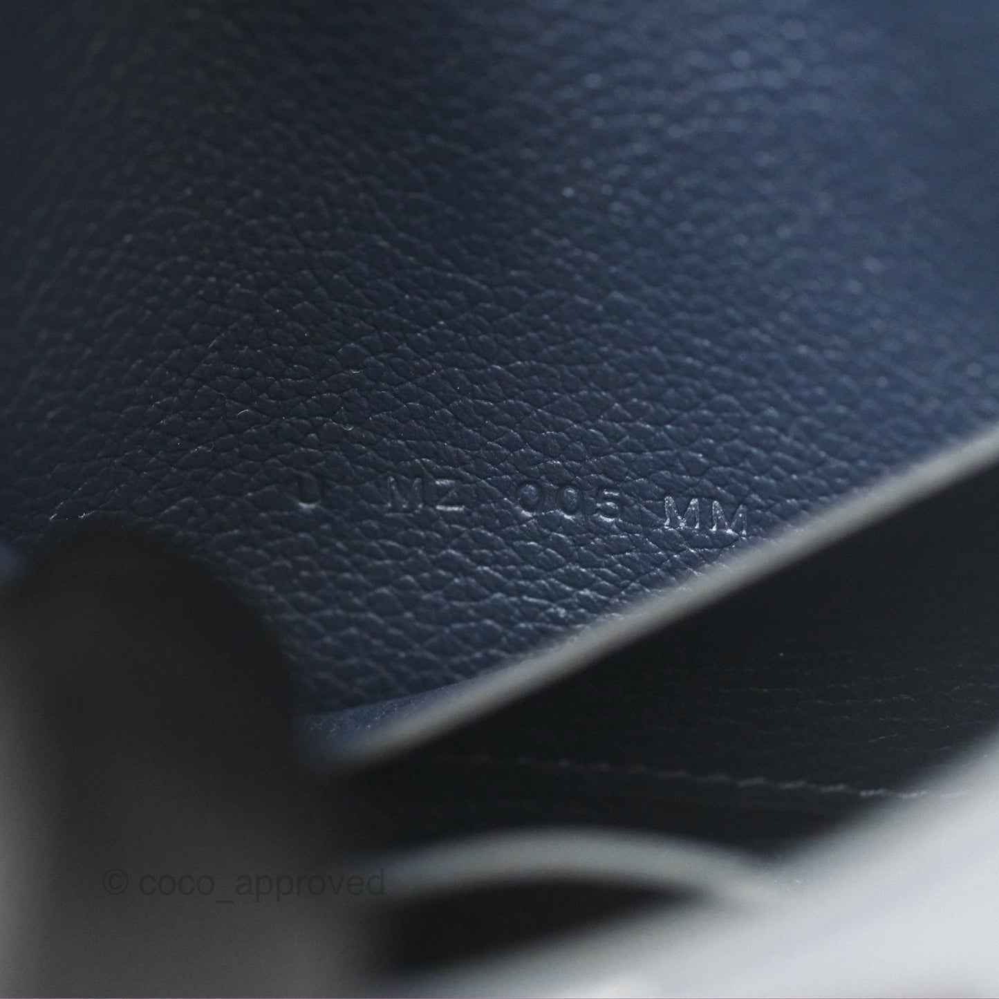 Hermès Constance Slim Wallet Bleu Nuit 2Z Evercolor Palladium Hardware