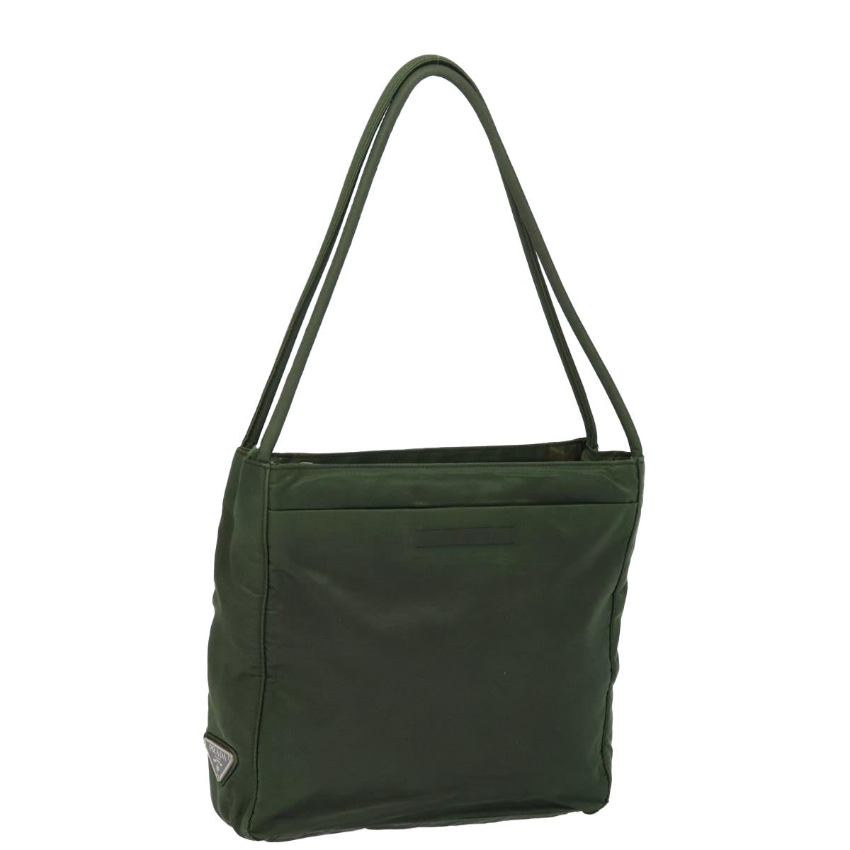 Luxury PradaTote Bag Nylon Khaki 78259