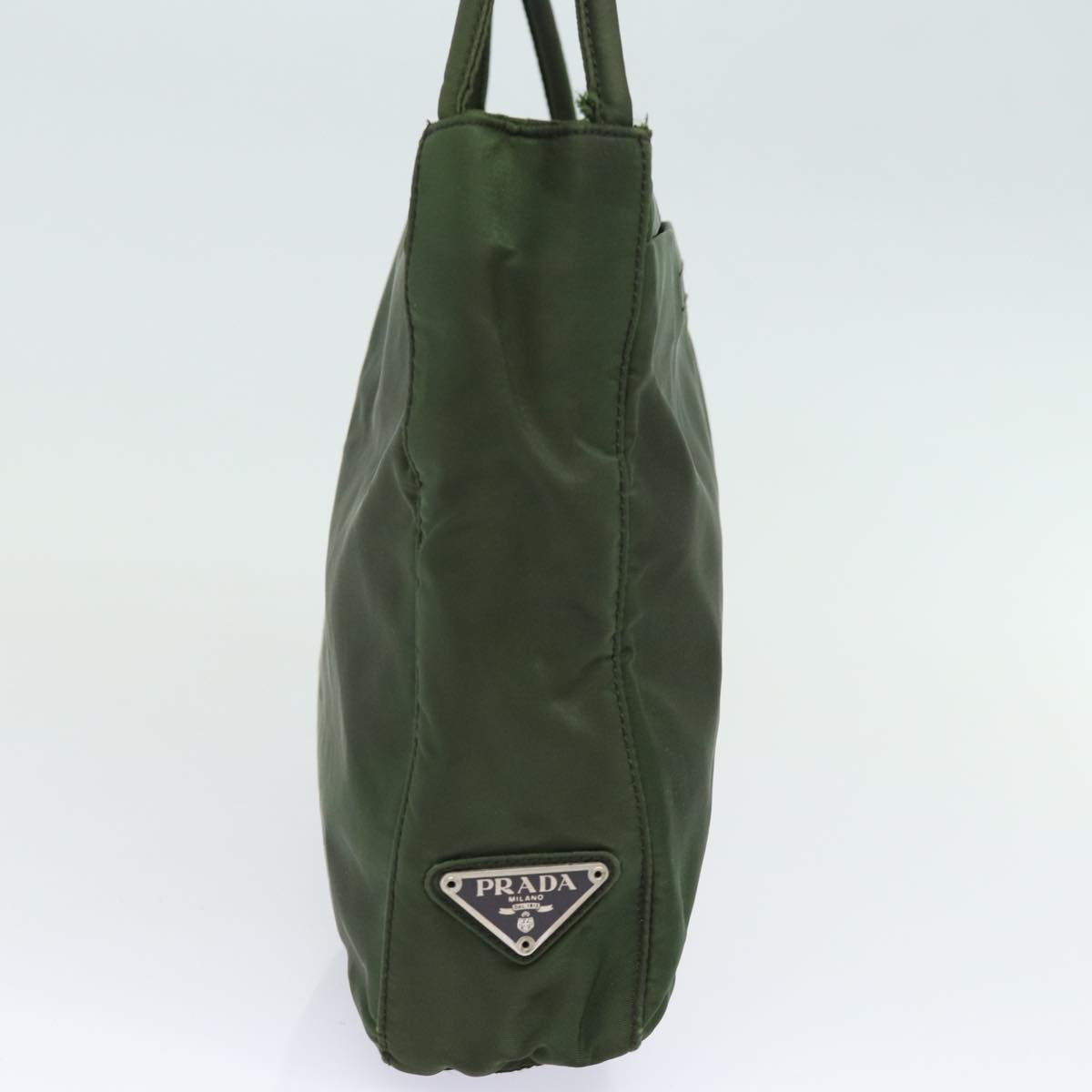 Luxury PradaTote Bag Nylon Khaki 78259