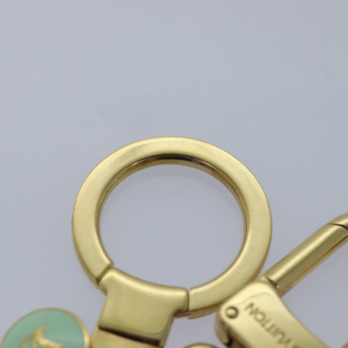 LOUIS VUITTON Monogram Porte Cles Chainne Pastilles Charm M66172 LV 78295
