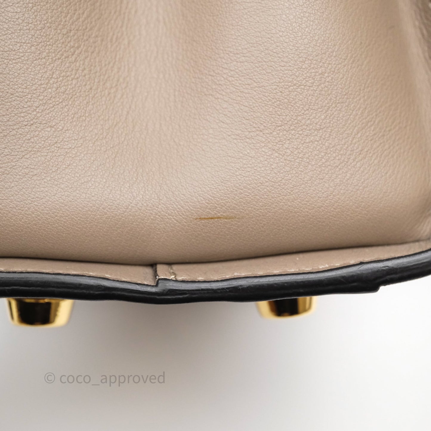 Fendi Peekaboo Iconic Essentially Bag Calfskin Beige