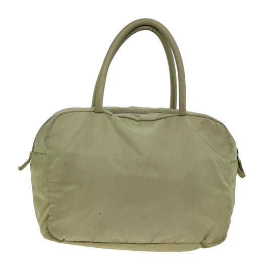 Luxury PradaHand Bag Nylon Beige 78330