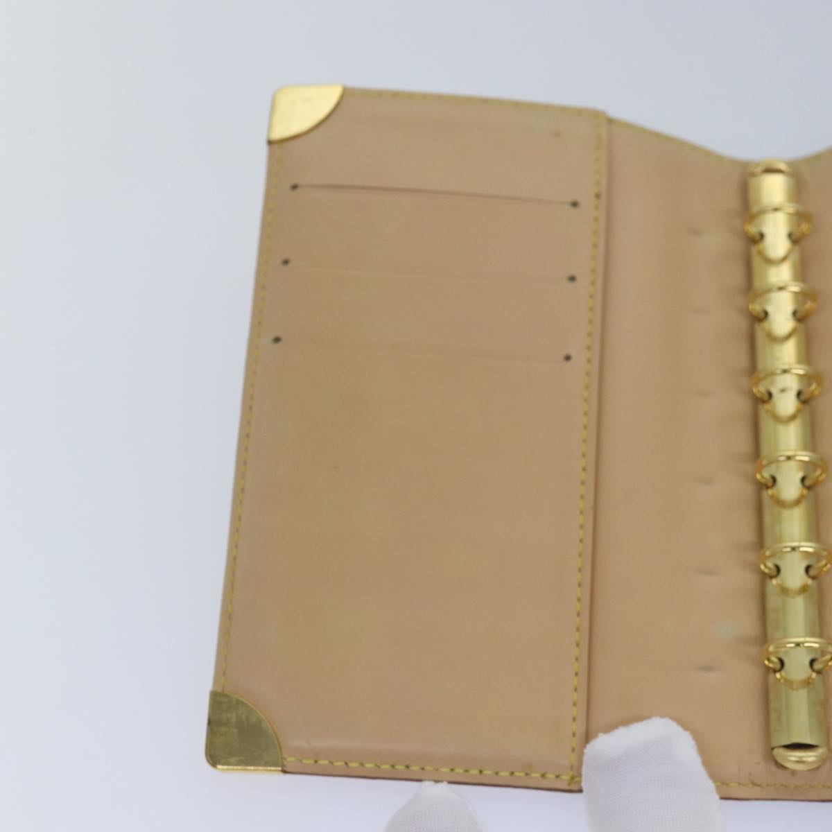 LOUIS VUITTON Multicolor Agenda PM Day Planner Cover White R21074 LV 78352