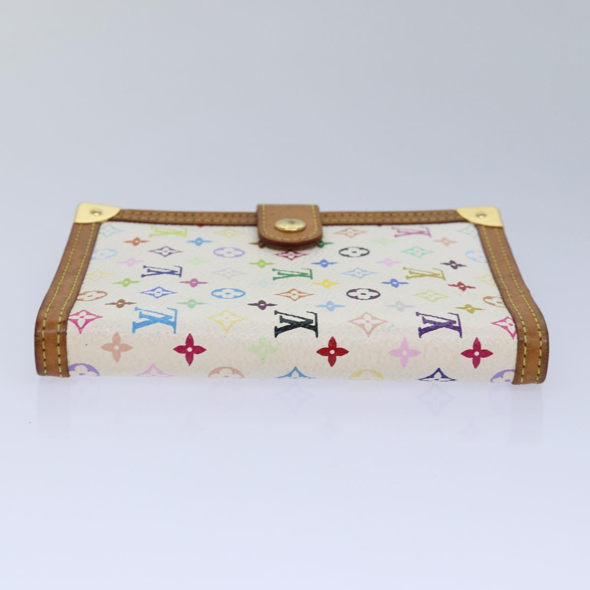 LOUIS VUITTON Multicolor Agenda PM Day Planner Cover White R21074 LV 78352