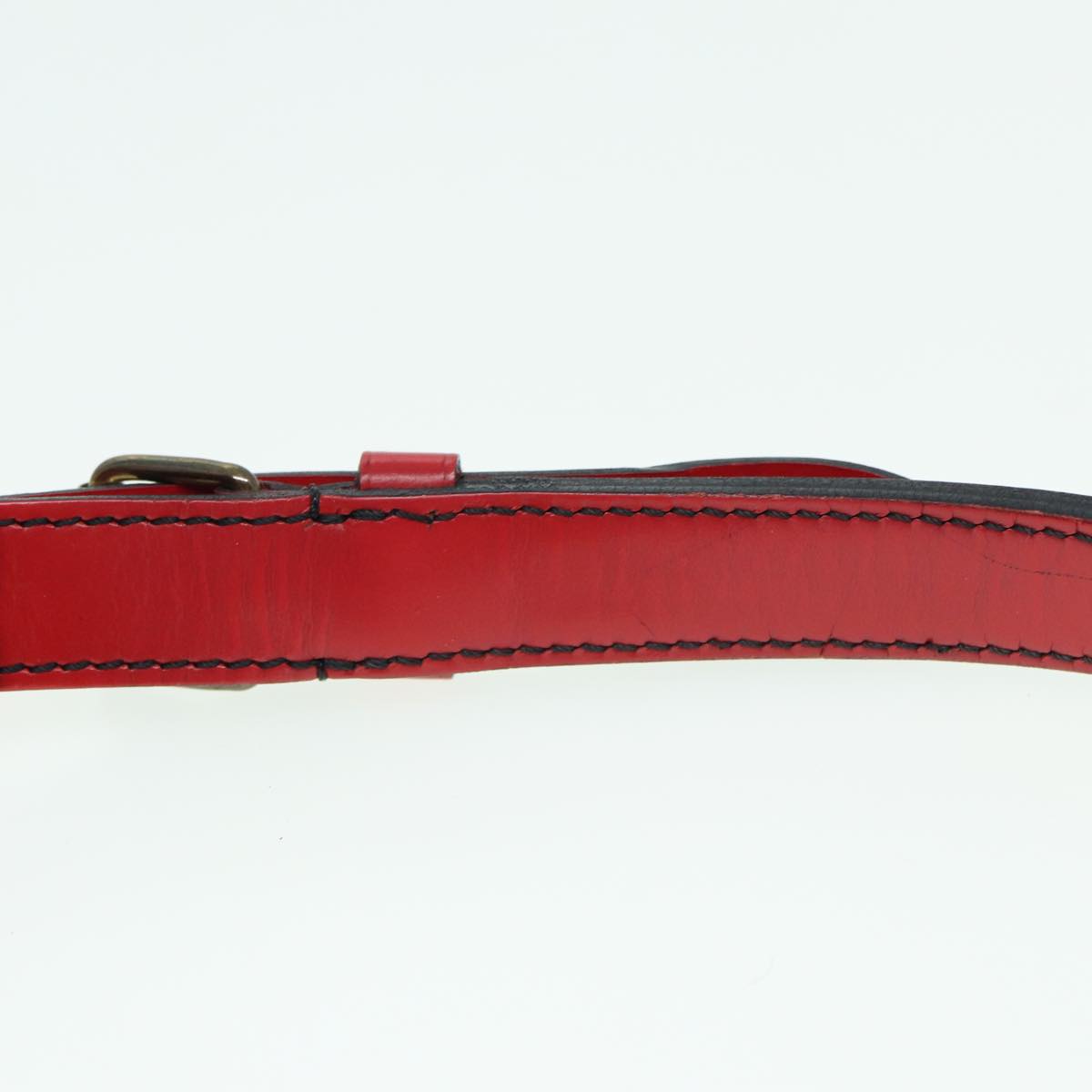 LOUIS VUITTON Epi Petit Noe Shoulder Bag Red M44107 LV 78363